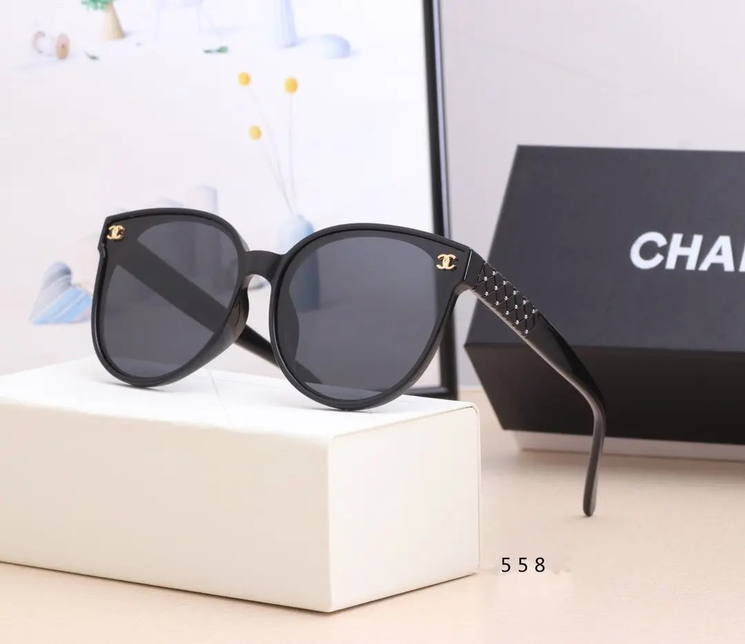 5 COLORS PURPLE LENS CAT EYES SUNGLASSES