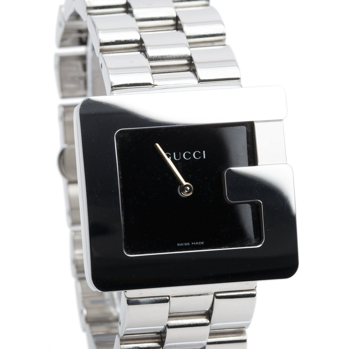 Gucci Stainless Steel 3600 G-Series Watch Black Dial