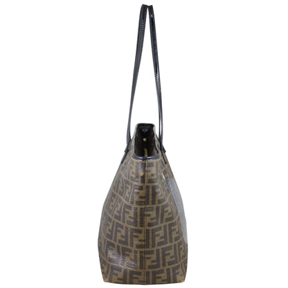 Fendi Zucca Roll Tote Mamma Baguette Print