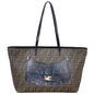 Fendi Zucca Roll Tote Mamma Baguette Print