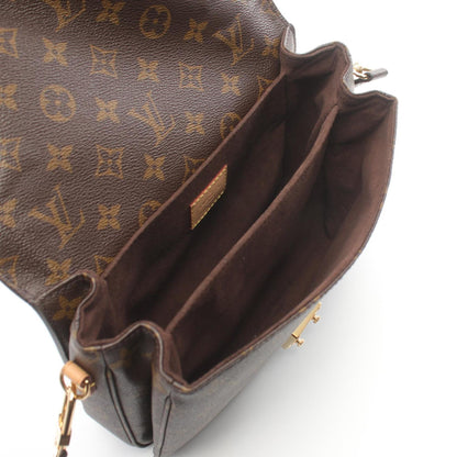 Louis Vuitton  Coated Canvas Monogram Pvc Leather Handbag Pochette