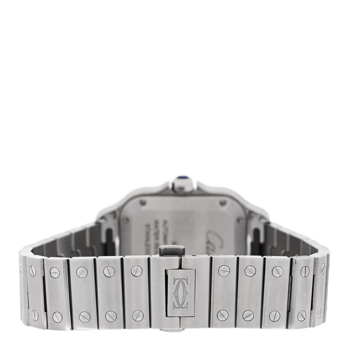 Stainless Steel 35mm Santos de Cartier Automatic Watch
