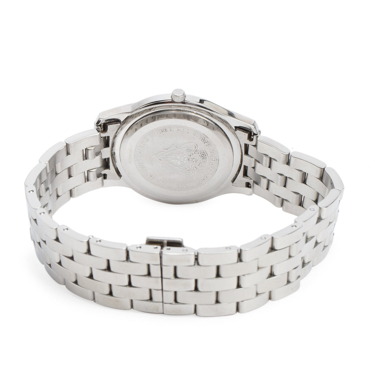 Gucci Stainless Steel 5500 Series 35 MM Quartz Watch w/ Box