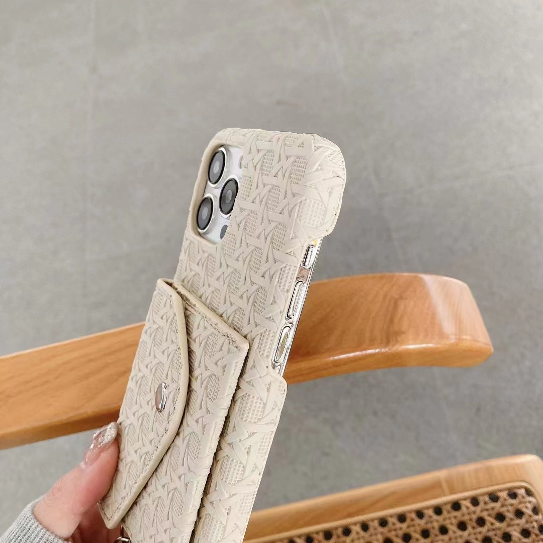 Luxury Card Holder  phone case for iPhone