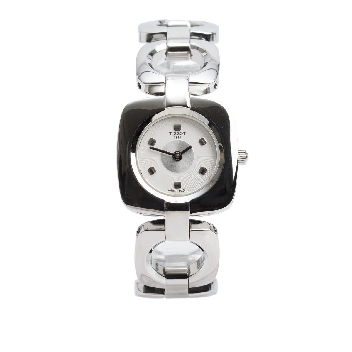 Tissot Stainless Steel Classic 26 MM Quartz Watch Silver Dial