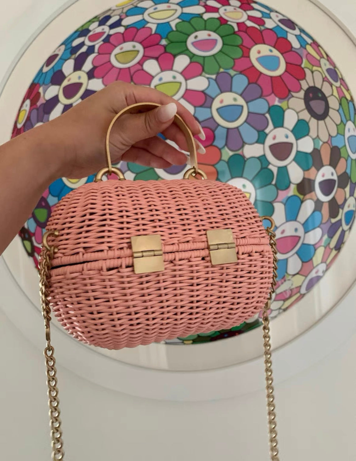 Chanel Luxury Leather Gold Handbag Style 11