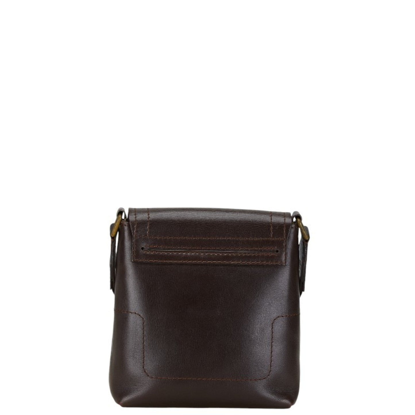 Louis Vuitton  Coffee Leather Shoulder Bag