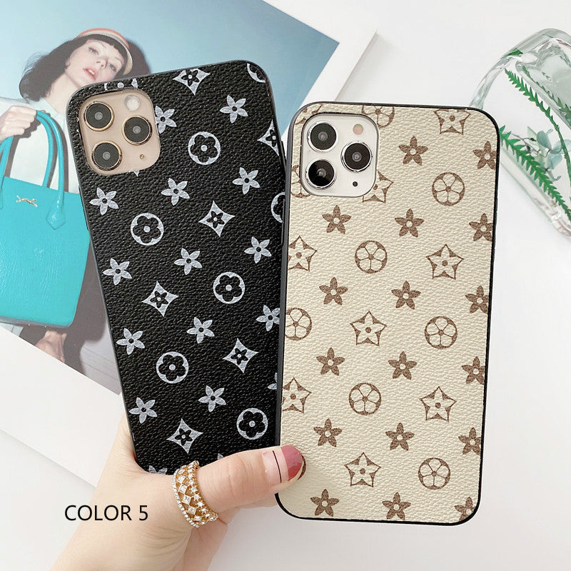 Simple retro letter phone case for Samsung
