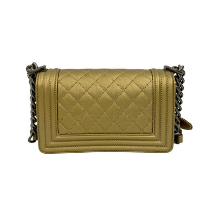 Chanel Boy Caviar Shoulder Bag Style 4