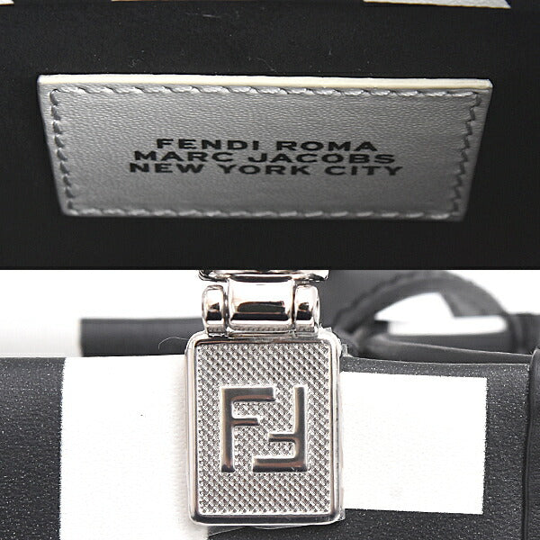 Fendi Sunshine Leather Red Tote Bag Style 15