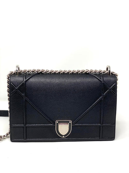 Dior Chain Leather Crossbody Bag