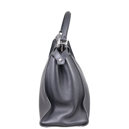 Fendi Peekaboo Large Monster Python-Trim