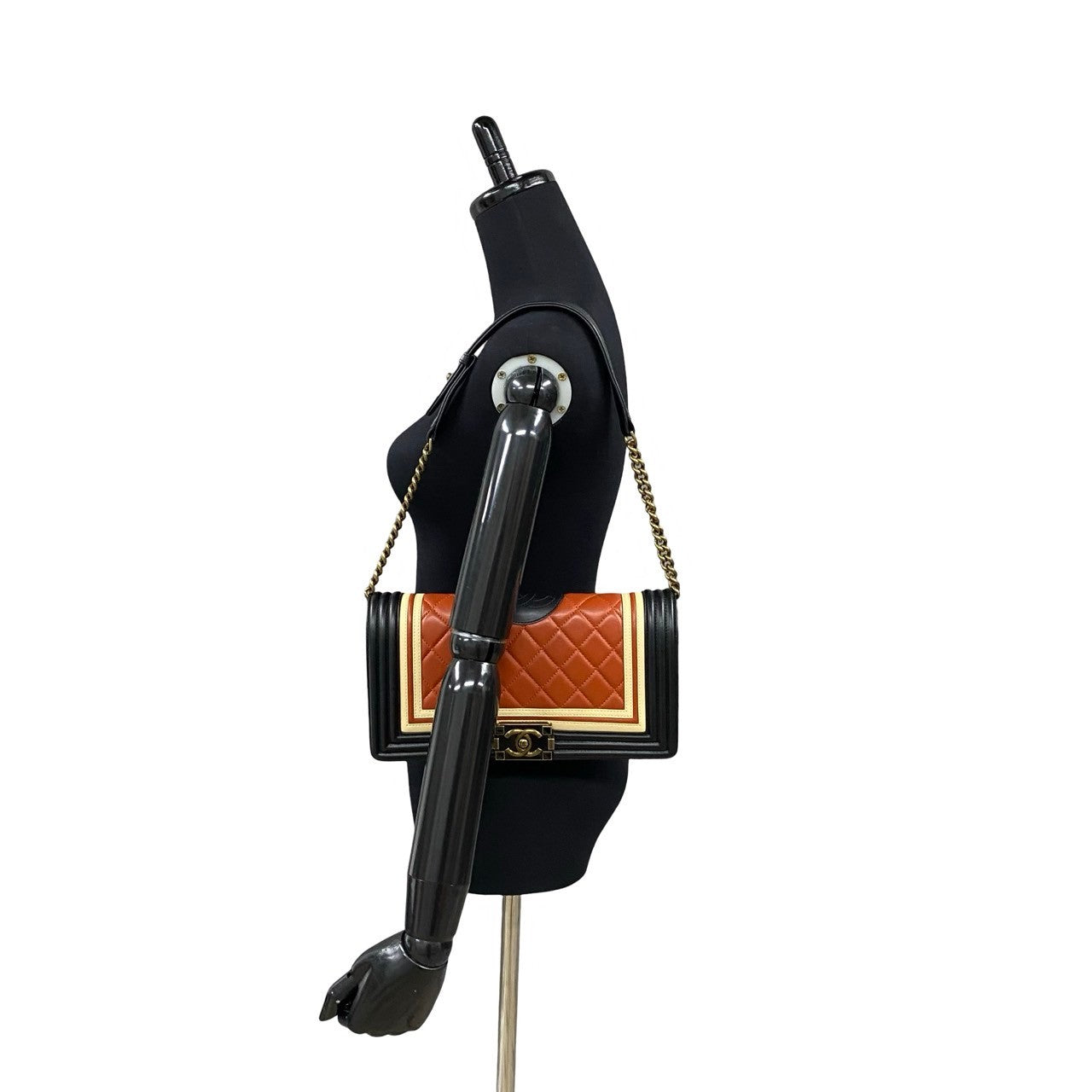 Chanel Boy Lambskin Shoulder Bag Style 2