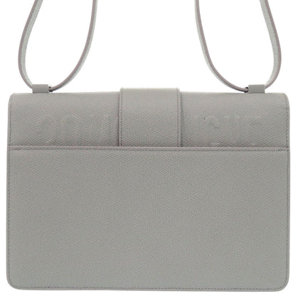 Christian Dior Shoulder Bag M9203UMOS leather gray 30 Montaigne Women