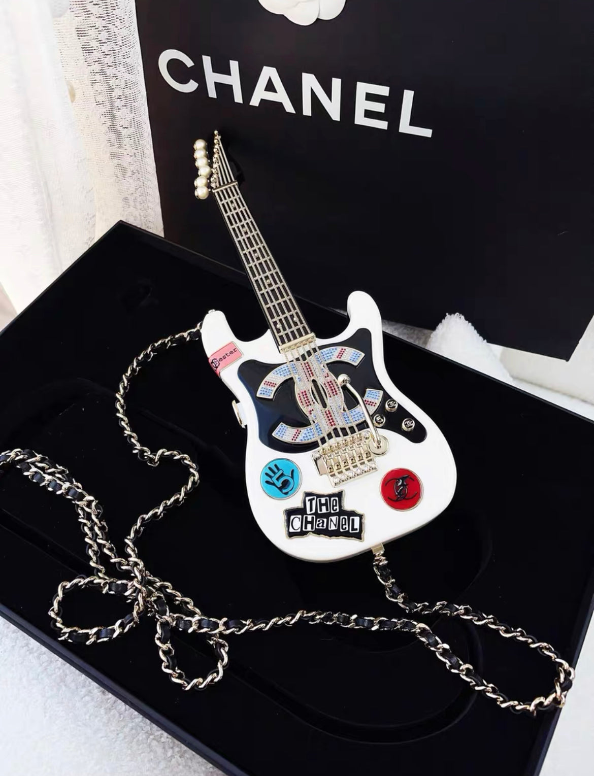 Chanel Timeless Leather Clutch Clutch