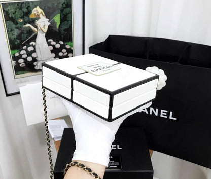 Chanel No 5 Perfume Box Minaudiere Clutch Bag 2021
