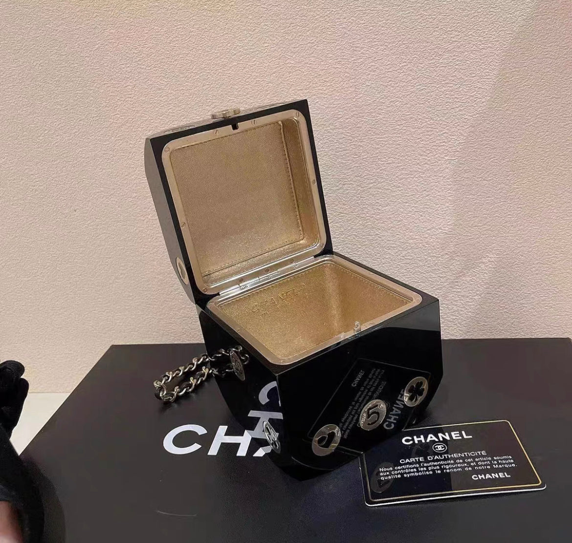 Chanel Luxury Leather Black Handbag Style 11