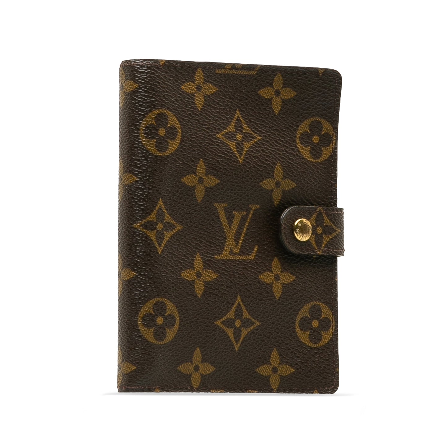 Brown Louis Vuitton Monogram Agenda PM