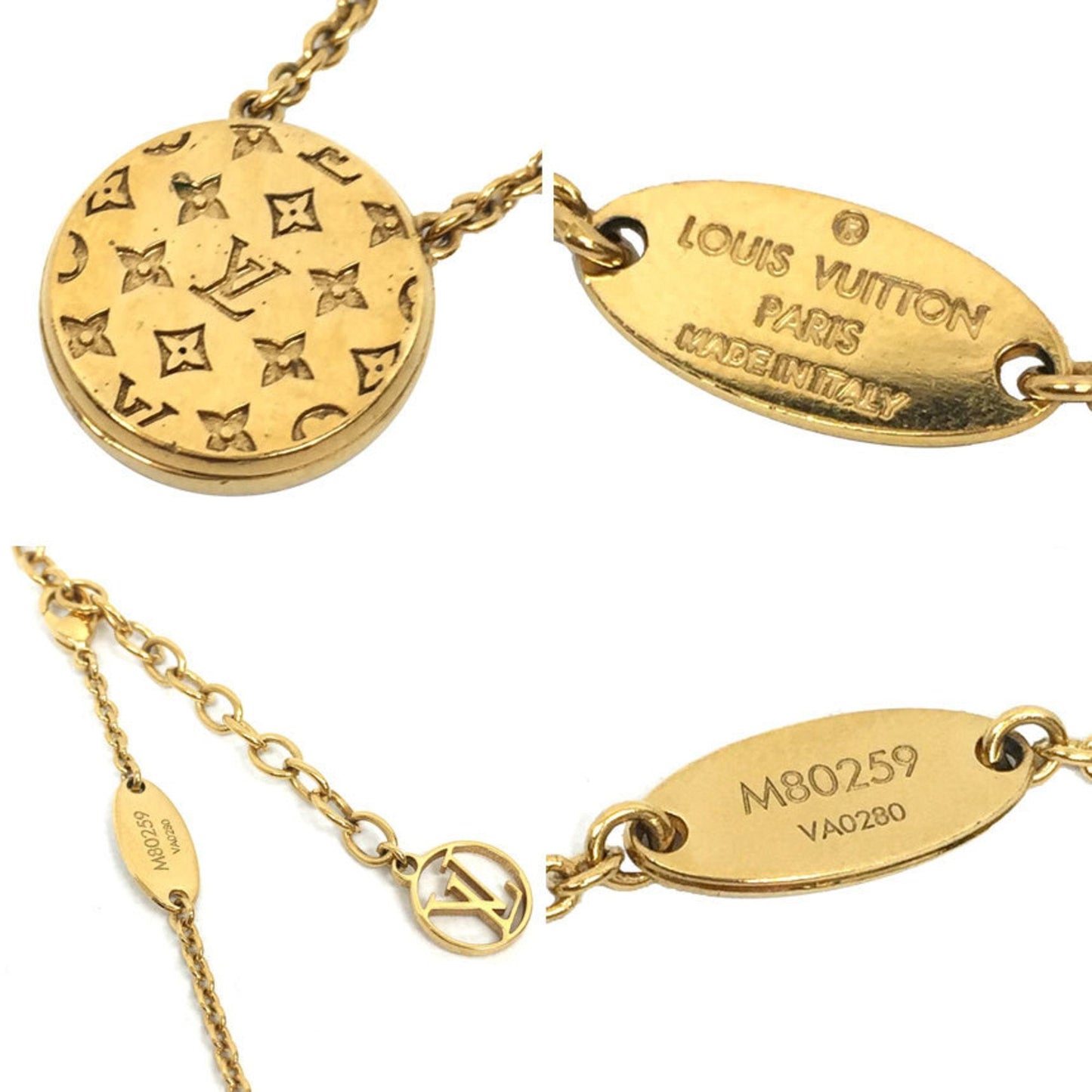 Louis Vuitton  Metal Necklace