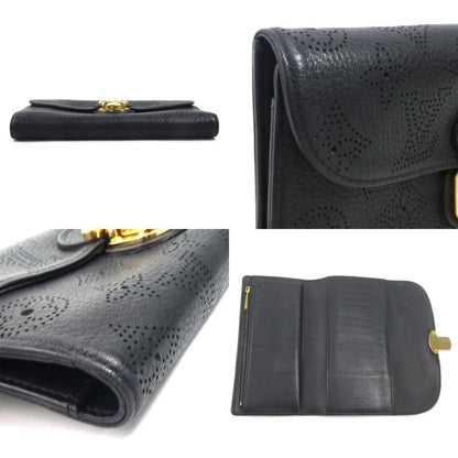 Louis Vuitton  Mahina Leather Long Wallet (Bi-Fold)