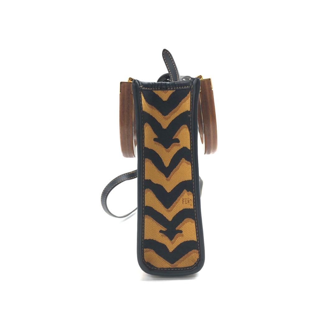 Fendi Luxury Zucchino Red Handbag Style 15