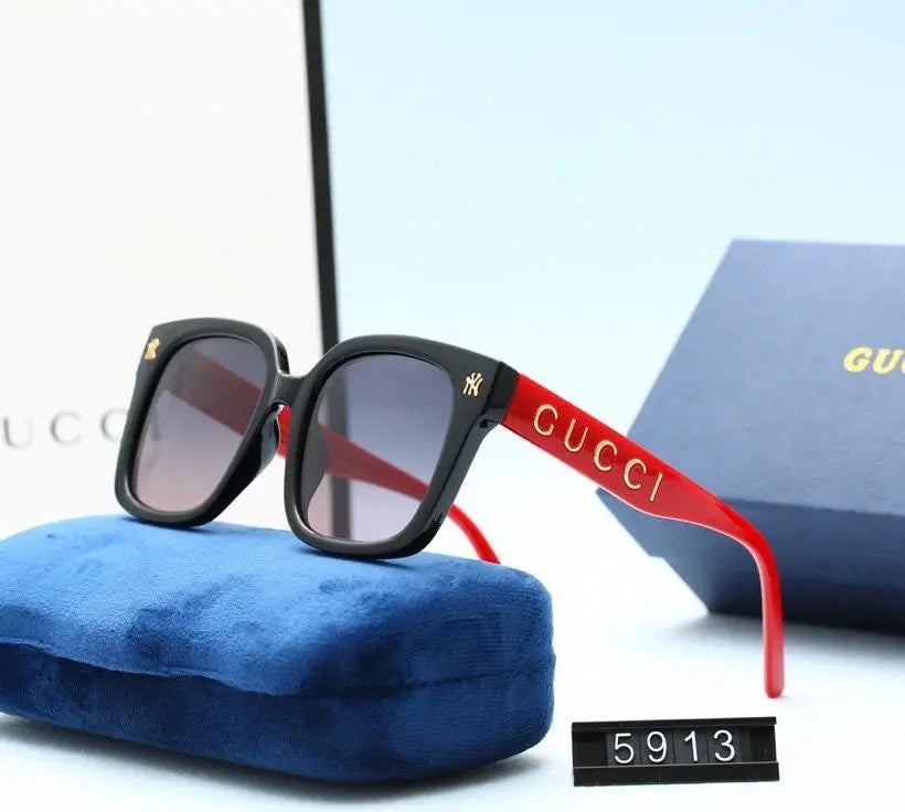 5 COLORS LETTER DECORATION OUTDOOR POLARIZED SUNGLASSES