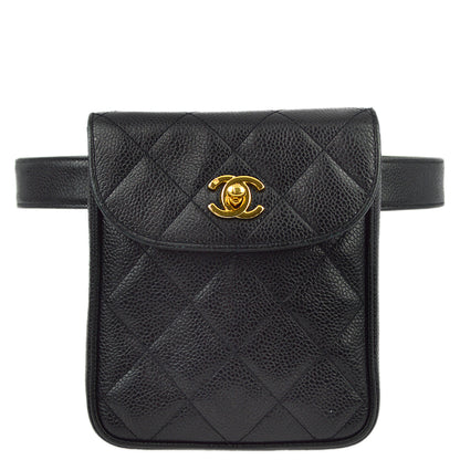 Chanel Caviar Black Luxury Handbag Style
