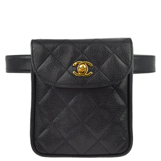 Chanel Caviar Black Luxury Handbag Style