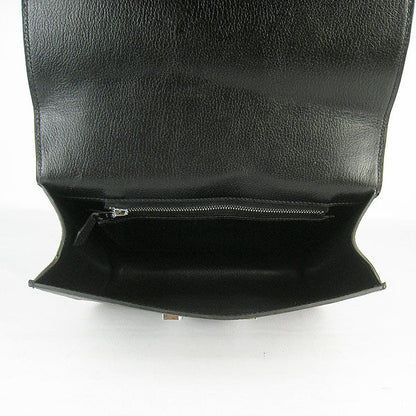 Luxury Hermes Constance Cowskin Leather Bag Black Silver