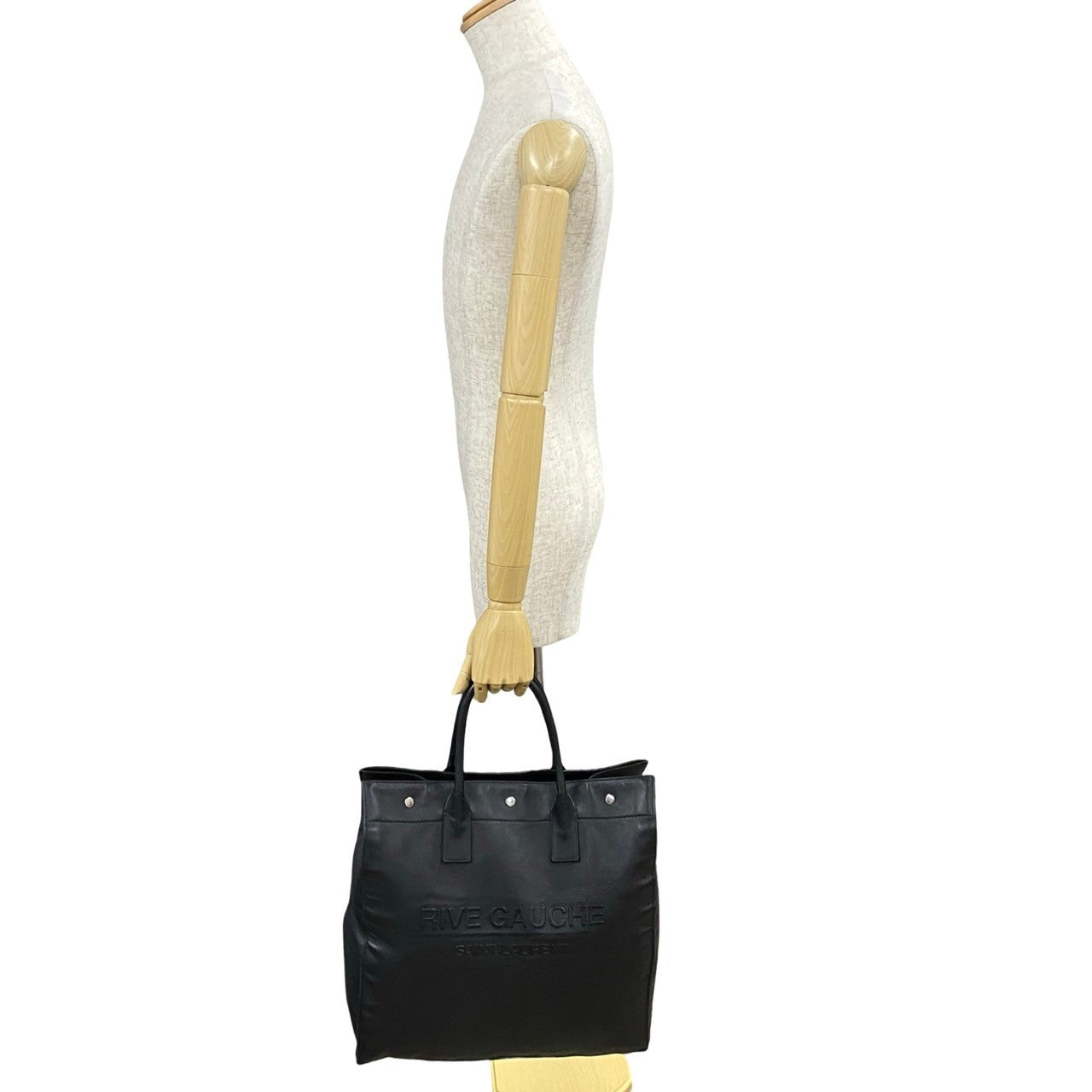 Yves Saint Laurent Leather Rive Gauche Tote