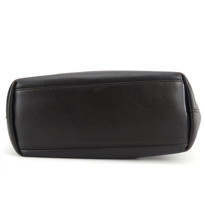Christian Dior Handbag leather Dark brown type Women