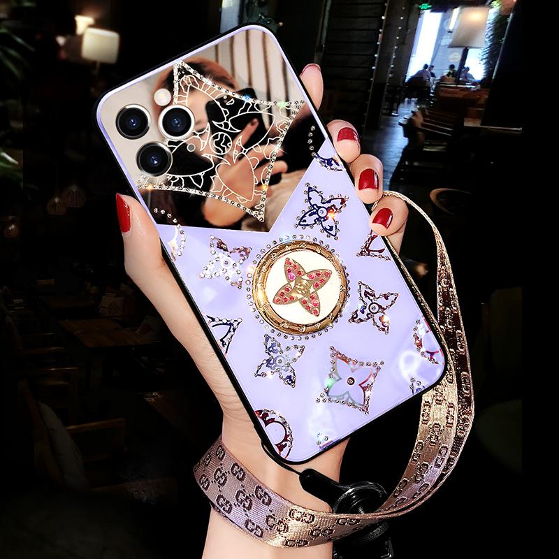 Luxury crystal mirror phone case