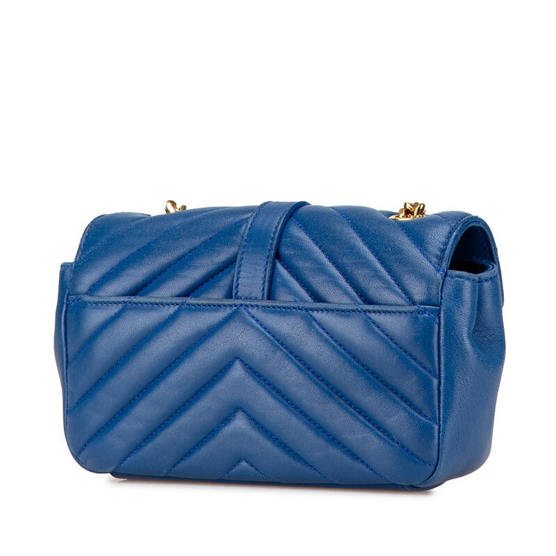 Saint Laurent Baby Chaîne Monogram Leather Shoulder Bag