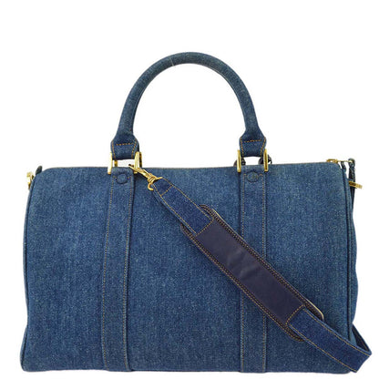 Chanel Blue 2way Shoulder Handbag