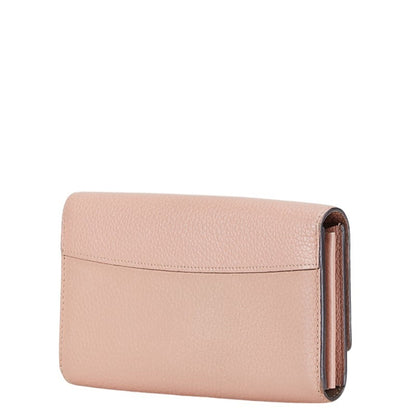 Louis Vuitton  Leather Long Wallet (Bi-Fold)