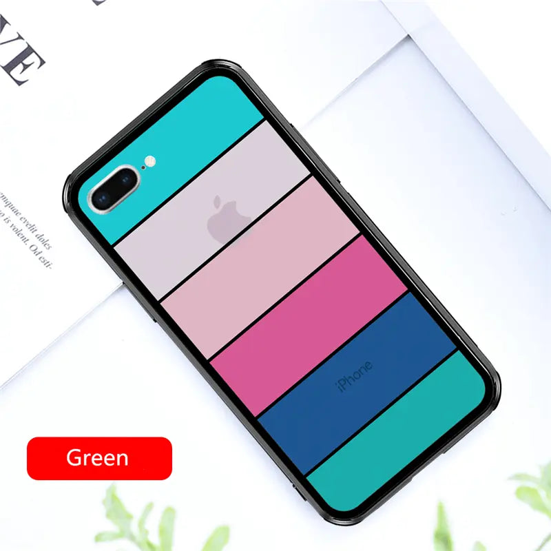Rainbow Glass Phone Case