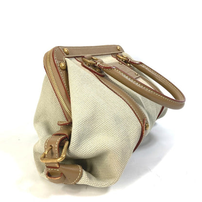 Louis Vuitton  Canvas Leather Handbag Shoulder Bag
