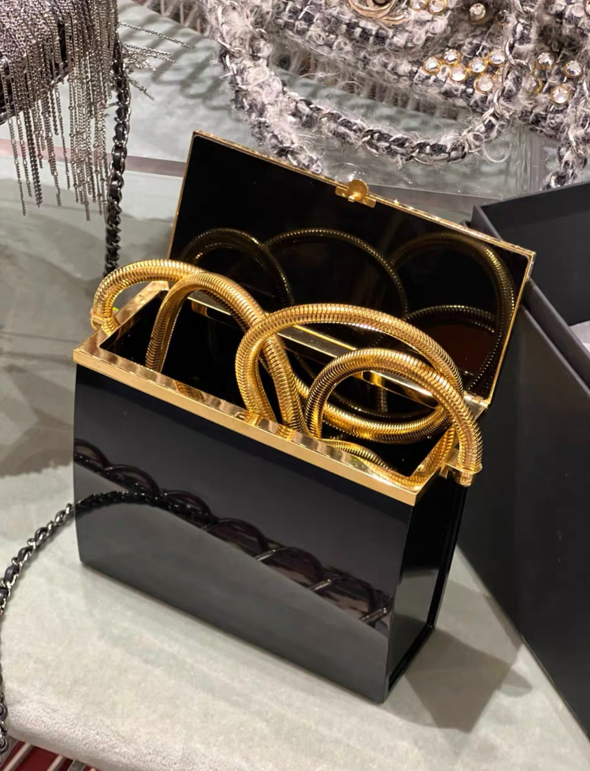 Chanel Chanel 19 Gold Crossbody