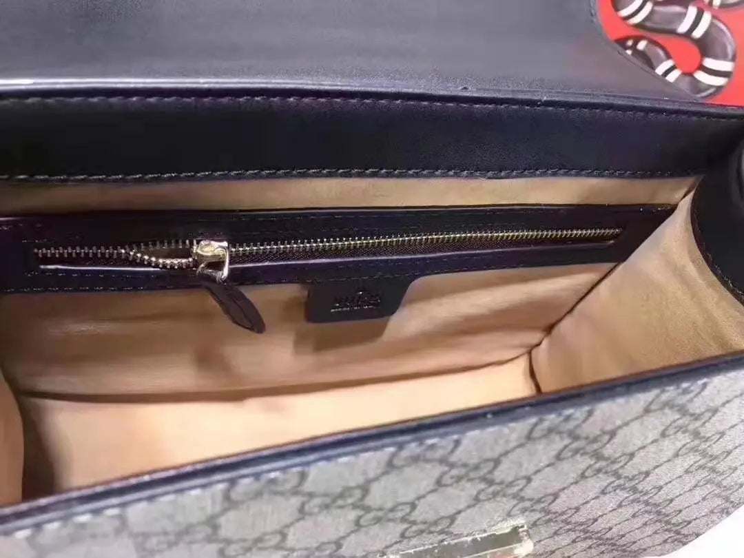 Padlock Small GG Top Handle Bag