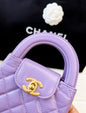 Chanel Kelly Calfskin Gold Shoulder Bag