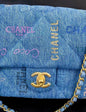 Chanel Chanel 22 Quilted Blue Shoulder Bag