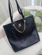 Chanel Lambskin Black Tote Bag