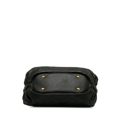 Black Louis Vuitton Monogram Mahina XS Crossbody Bag
