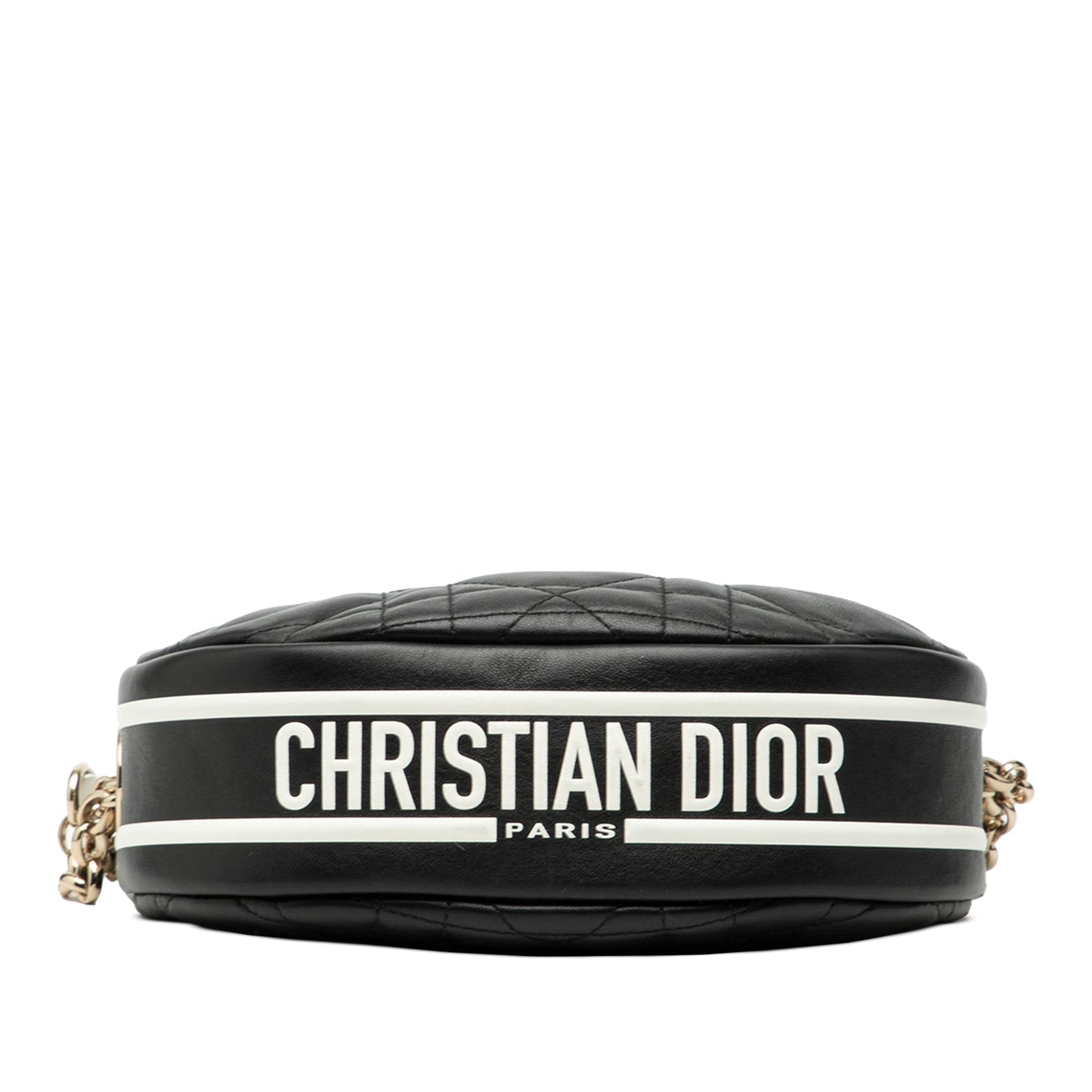 Black Dior Small Lambskin Cannage Dior Vibe Hobo Satchel