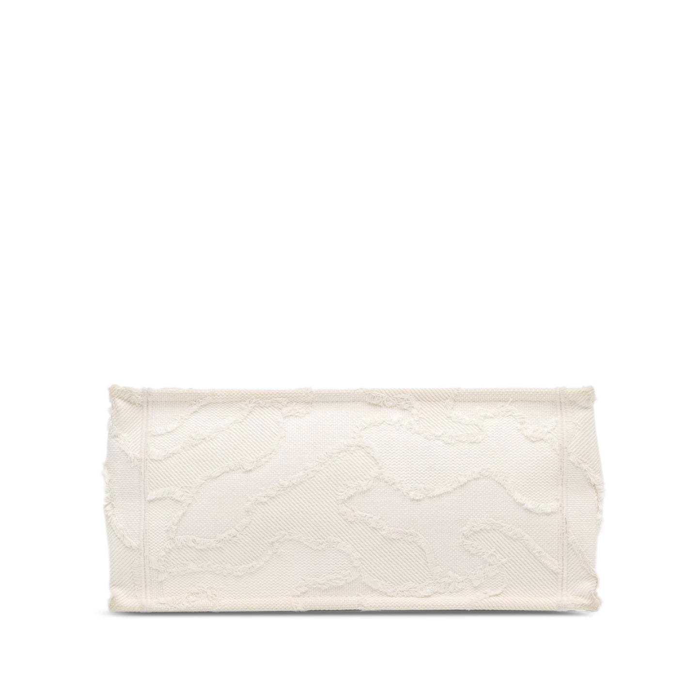 Dior Book Tote Leather Tote Bag White