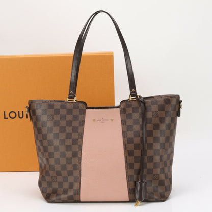 Louis Vuitton  Leather Coated Canvas Handbag
