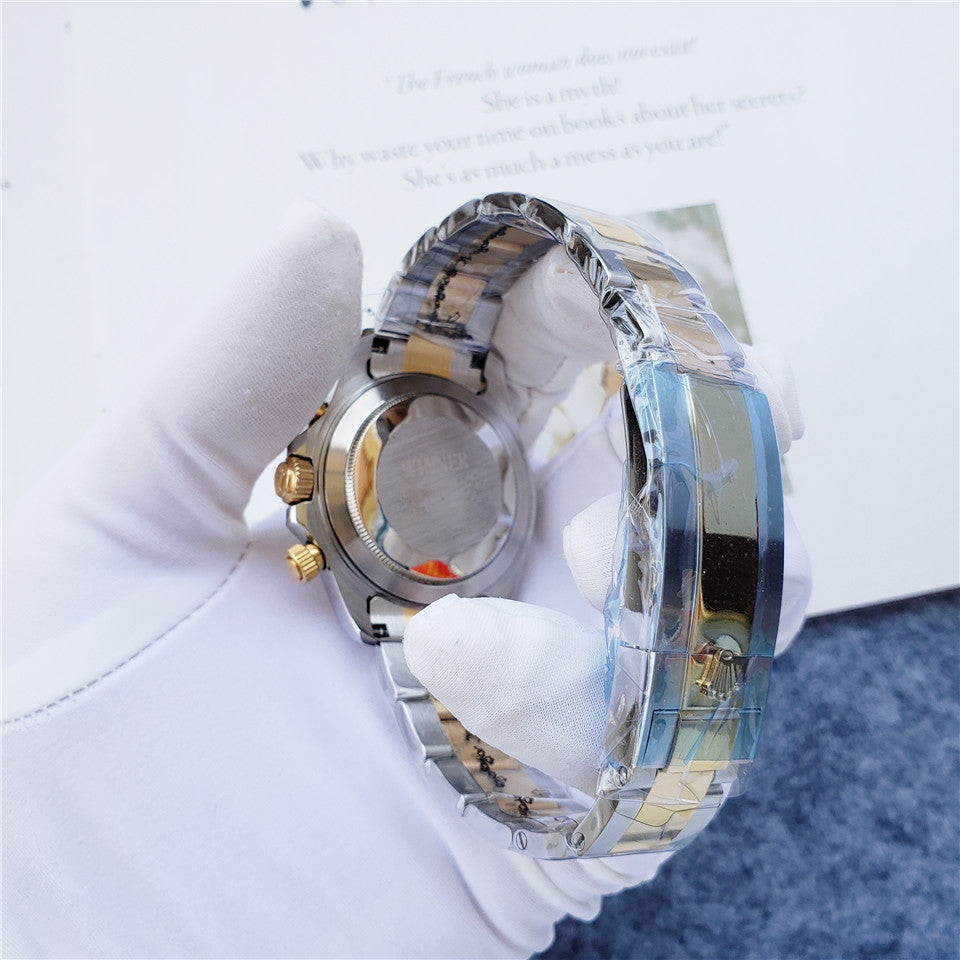 Rolex Cosmograph Daytona 40mm White Dial Silver Gold