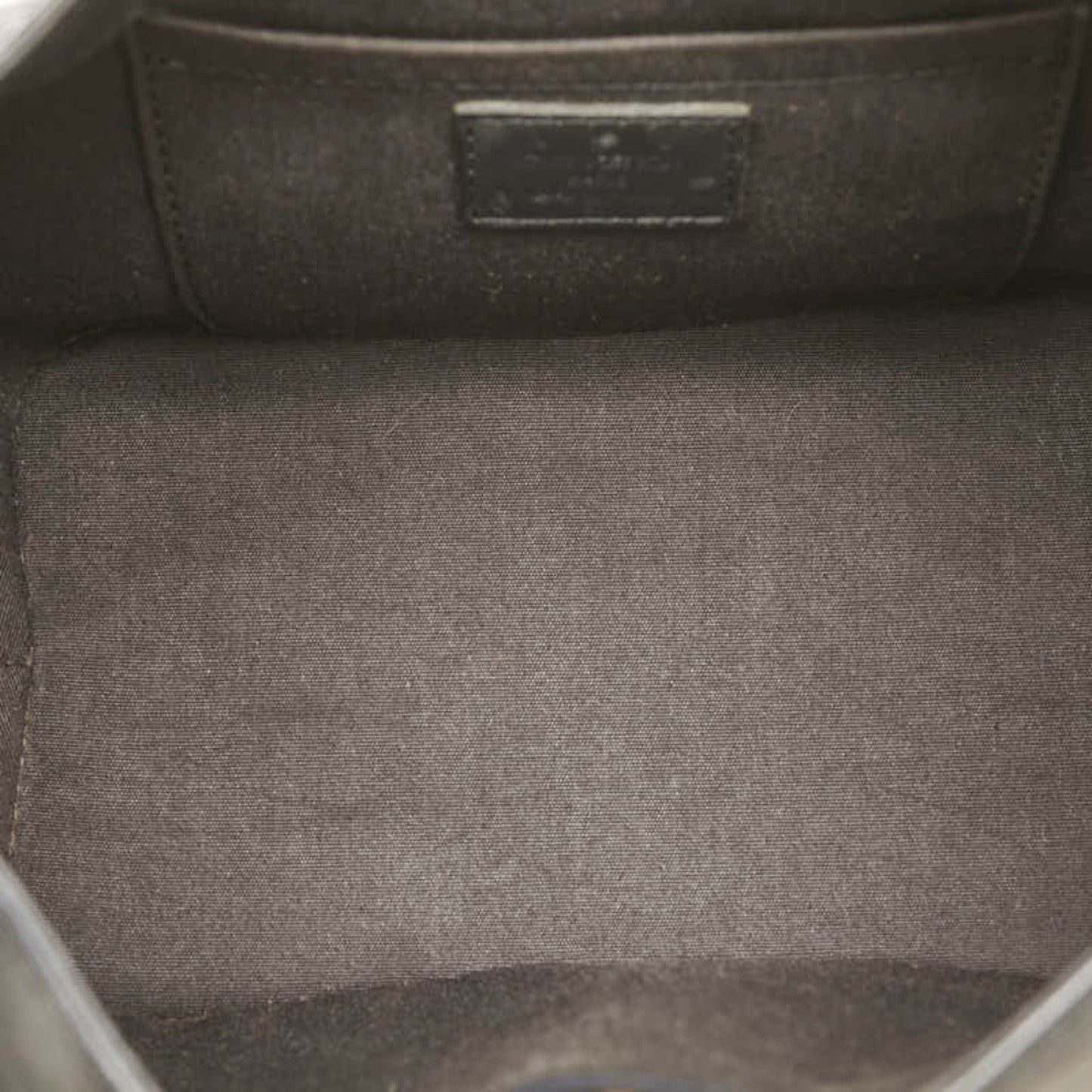 Louis Vuitton  Noir Leather Handbag Shoulder Bag