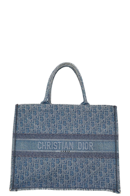 Dior Book Tote Canvas Tote Bag