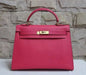 Luxury Hermes Kelly 32Cm Epsom Leather Handbag Rose Gold